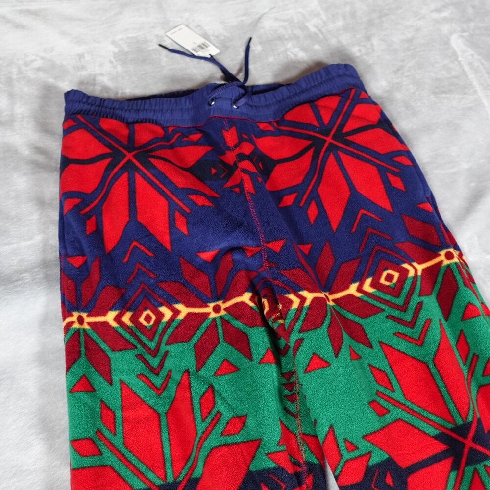 Polo Ralph Lauren Holiday Sun Valley Fleece Jogger Pants Mens L 28" Colorful NEW - Picture 2 of 13